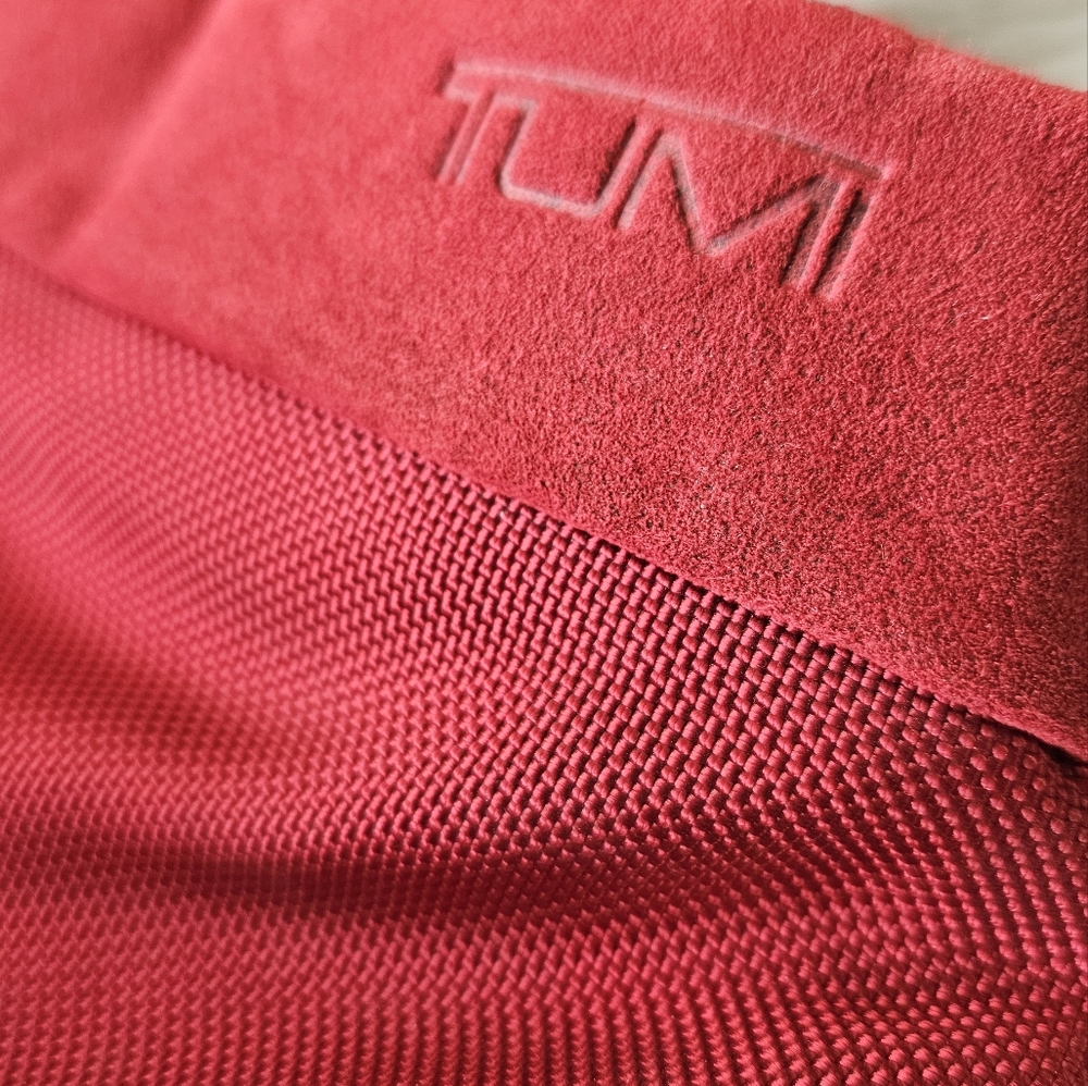 TUMI Vintage Red Crossbody Bag Pre-owned